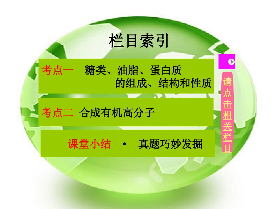 选修生命中的基础有机化学物质合成有机高分子_第2页