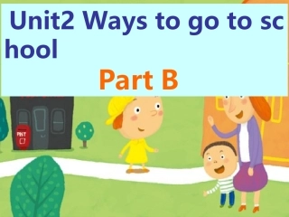 新版pep小学英语六年级上册第二单元ways-to-go-to-school-第四课时-part-B-let`s-talk