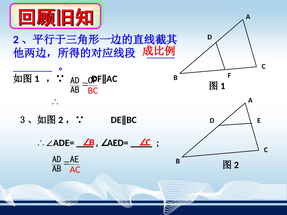 九年级上341相似三角形的判定（1)_第3页