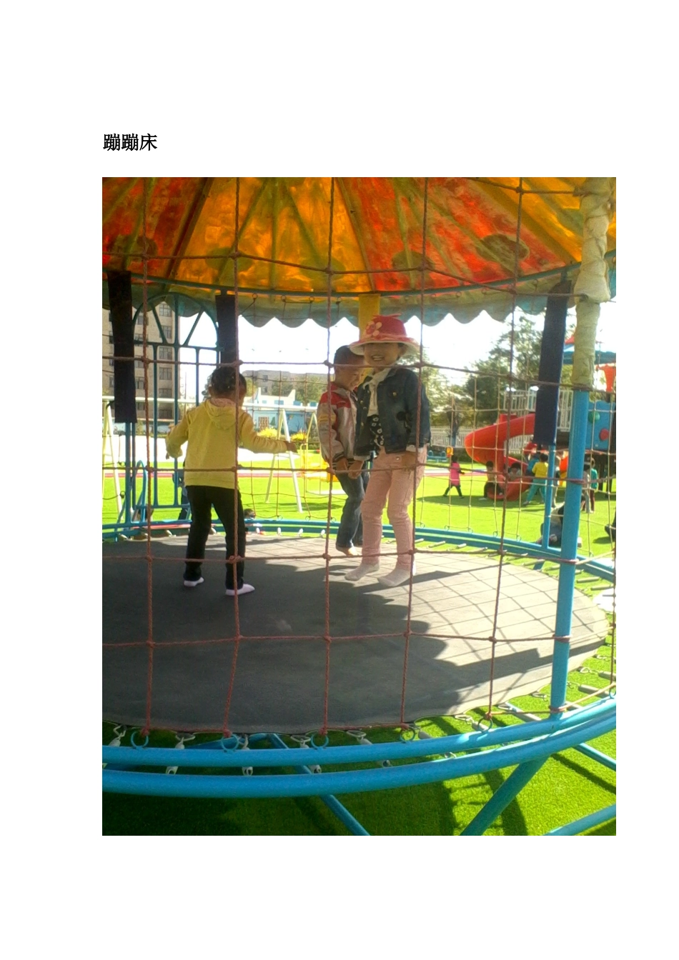 丰富的幼儿园生活_第1页