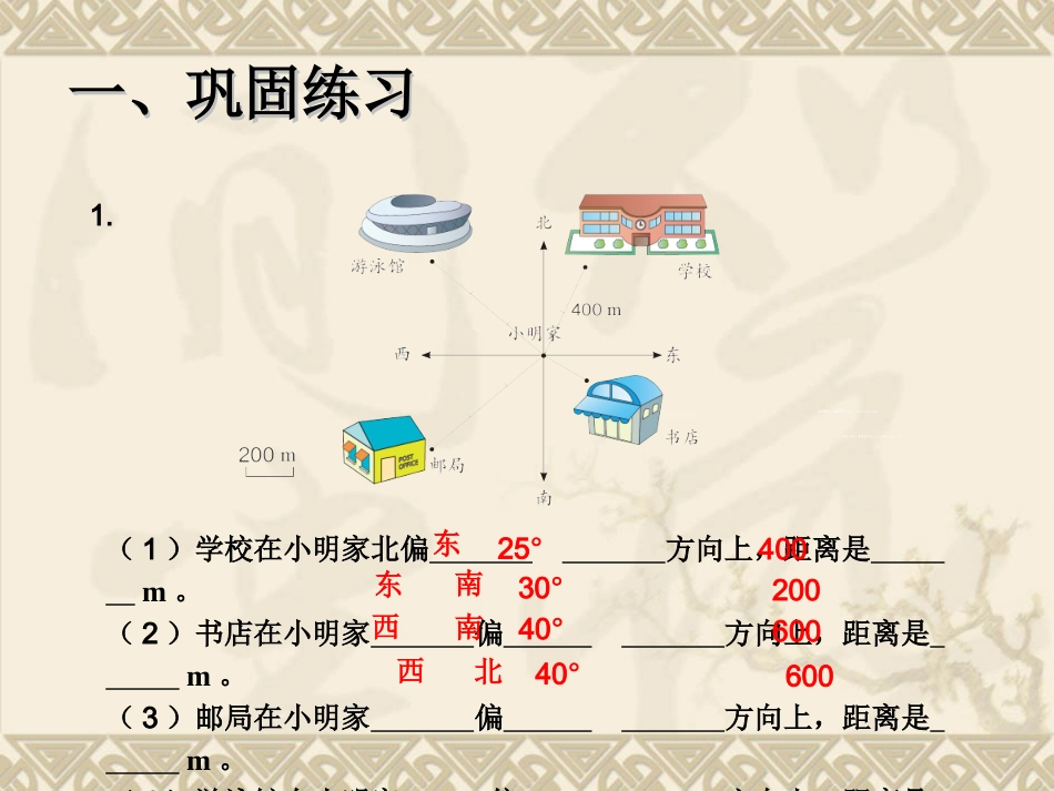 2015最新人教版小学数学六年级上册期中复习_第3页