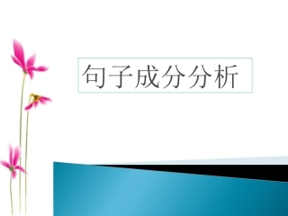 初中语文语法课件