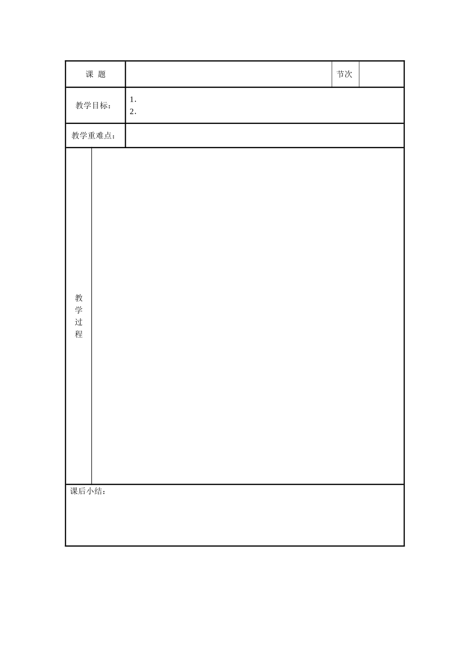 常识课备课模板_第2页