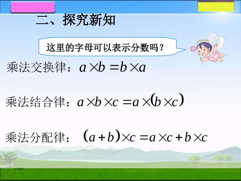 整数乘法运算定律推广到分数 _第3页