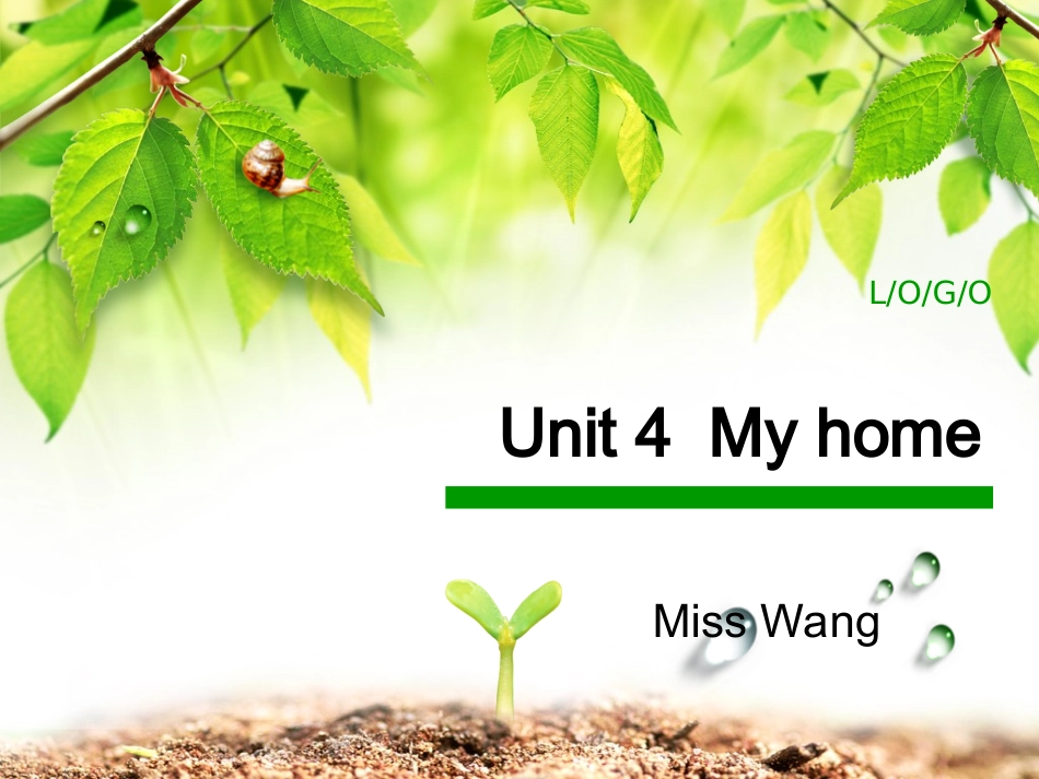 新人教版四年级英语上unit4_My_home课件_第2页