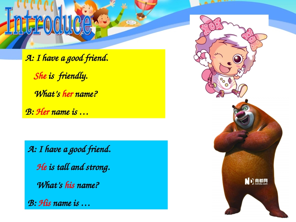 新版pep小学英语四年级上册Unit3-Part-B-Let's-learn课件(1)_第3页