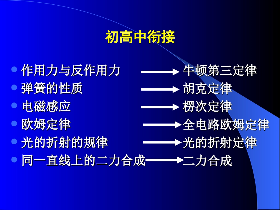 特级教师讲座：新课标背景下的物理中考复习策略(共68张PPT)_第2页