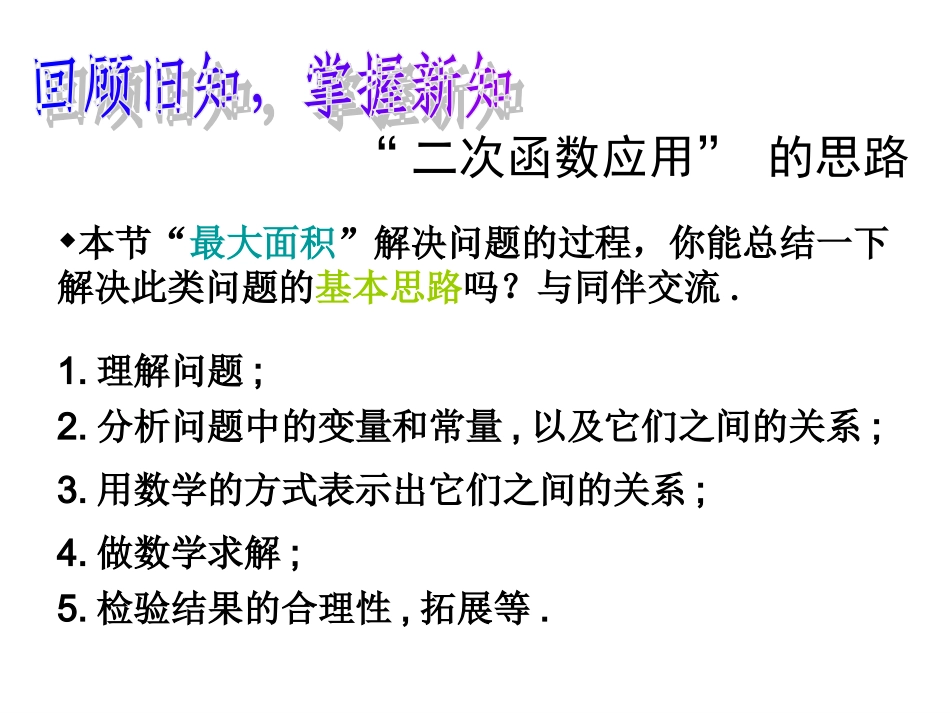 二次函数的应用吴国庆_第2页