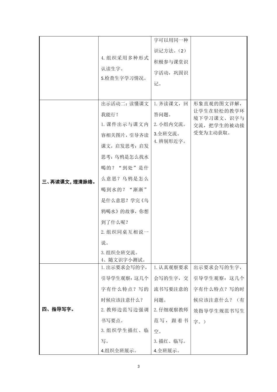 乌鸦喝水信息化教学设计_第3页