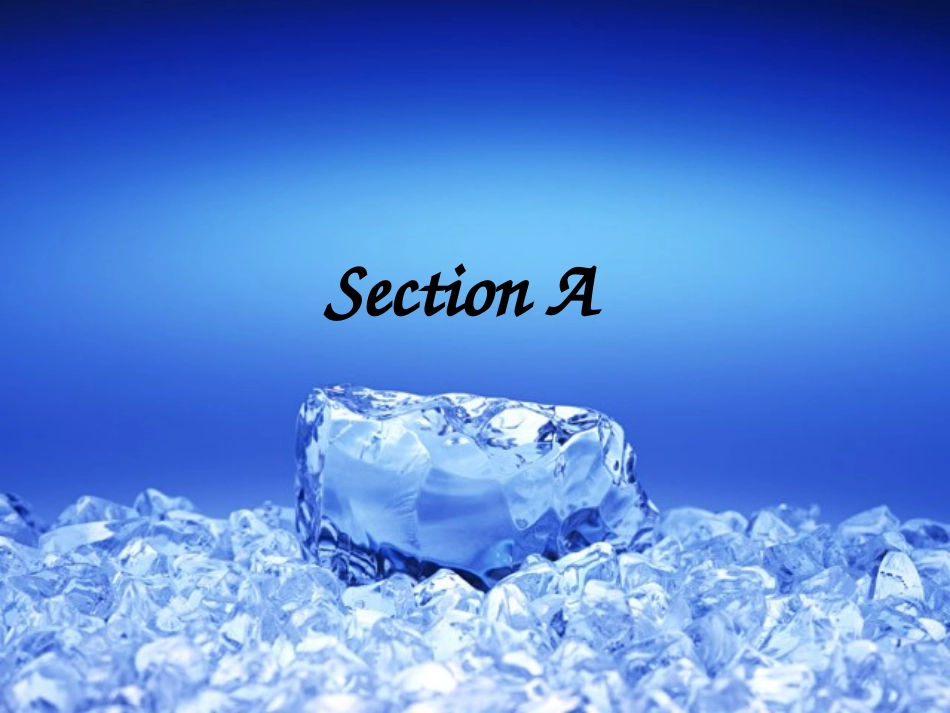 仁爱版英语七年级上Unit3Topic3SectionA1_第1页