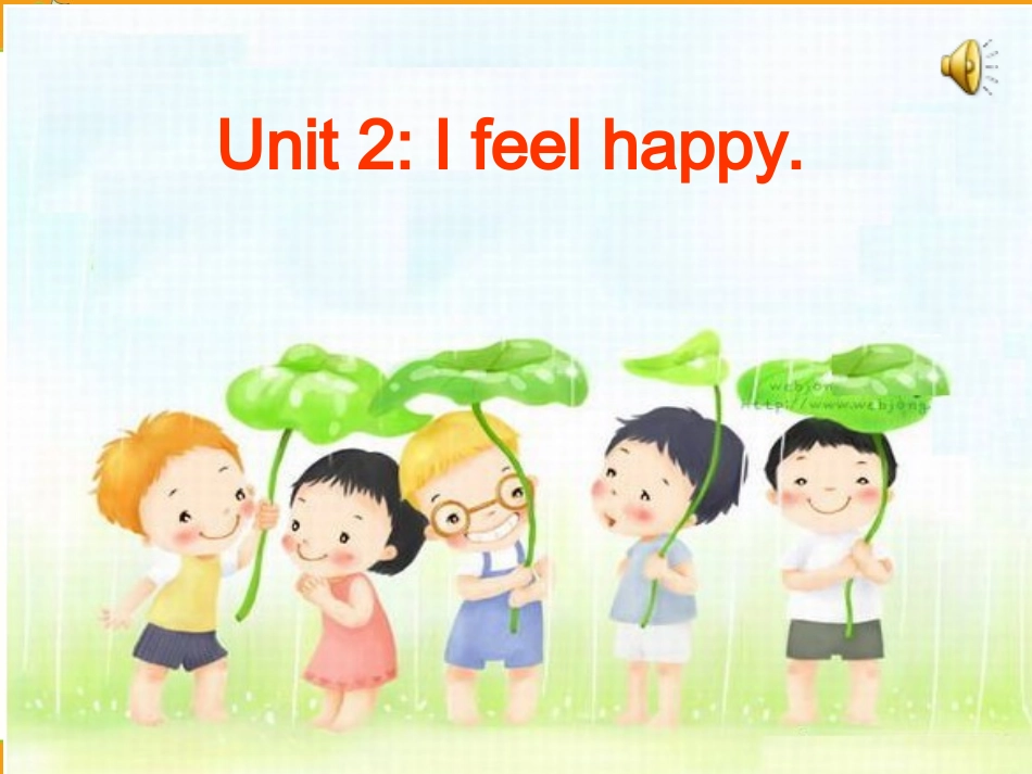 五上M9U2《I-feel-happy》课件_第1页