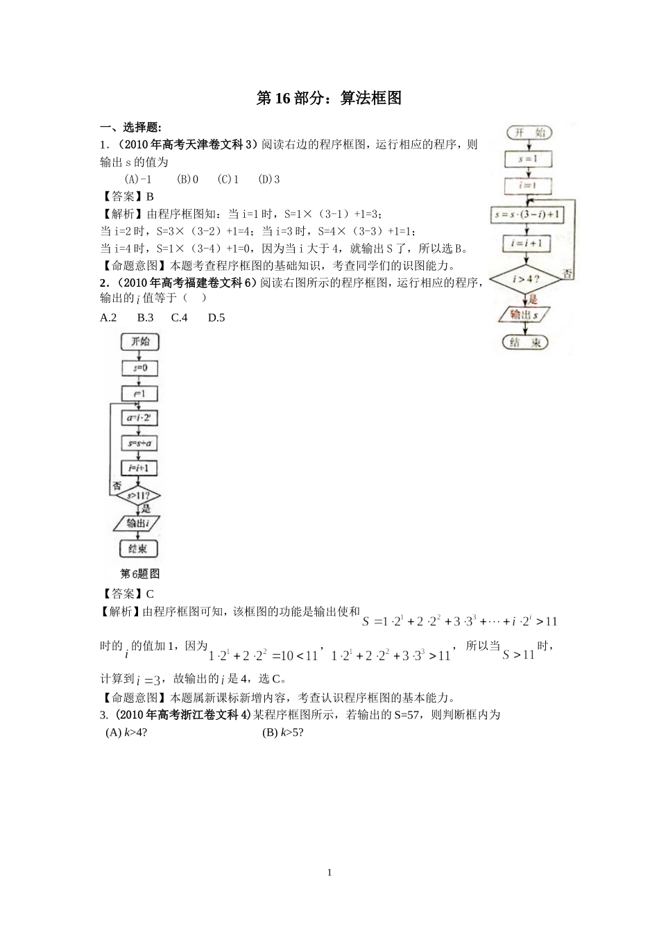 第16部分：算法框图_第1页