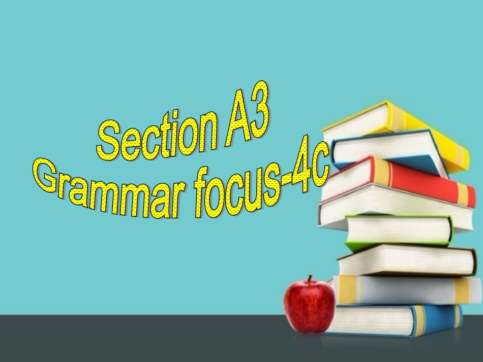 八年级英语下册Unit4SectionA3_第3页