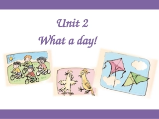 六年级上Unit2Whataday第四课时课件