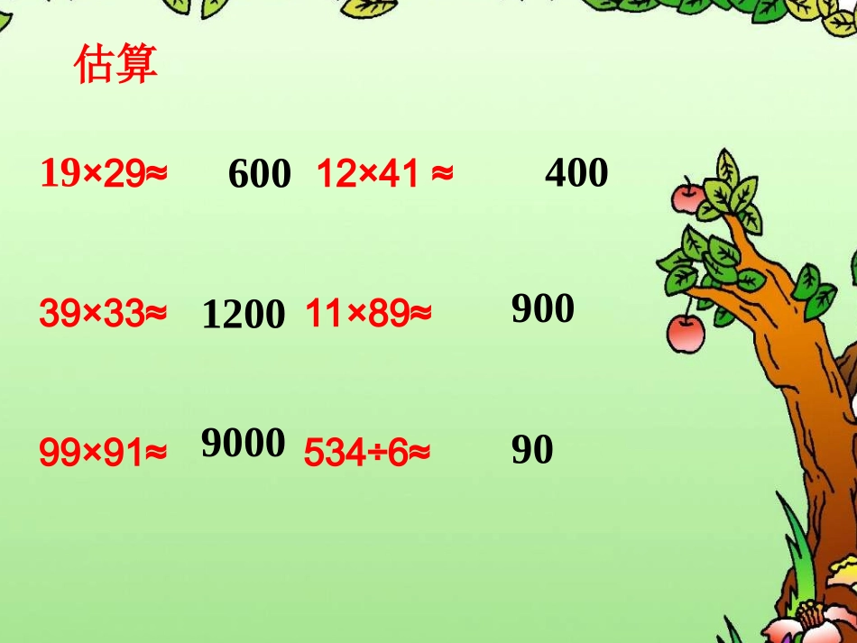 两位数乘两位数（复习课）课件_第3页
