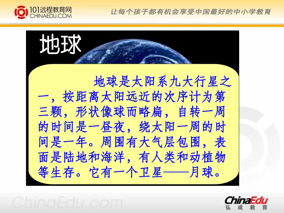 人教新课标版小学六上《只有一个地球》课件4_第3页