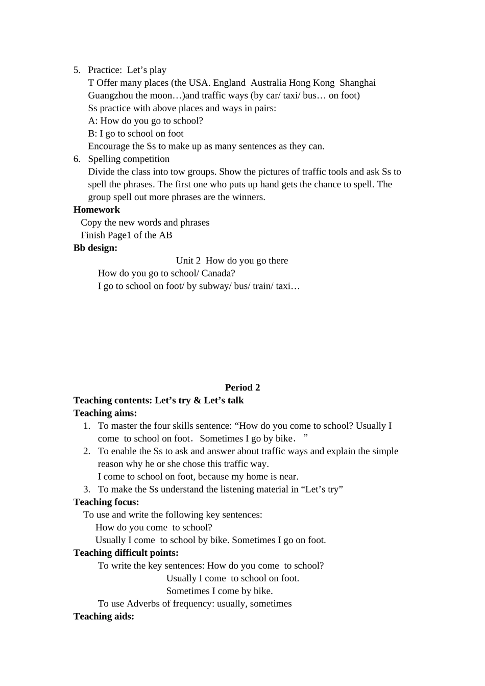 六上_Unit_2_Ways_to_go_to_school_period1-2_第2页