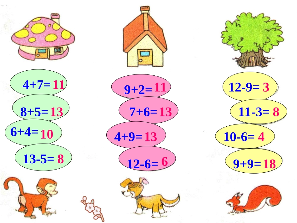 北师大版数学一年级上册《美丽的田园》小学课件[自动保存的]_第2页