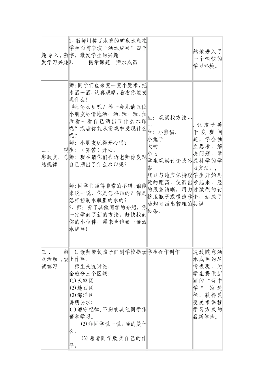 教案《洒水成画》_第2页