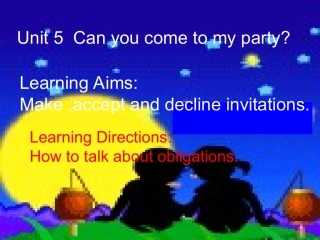 八年级英语上册Unit5课件1