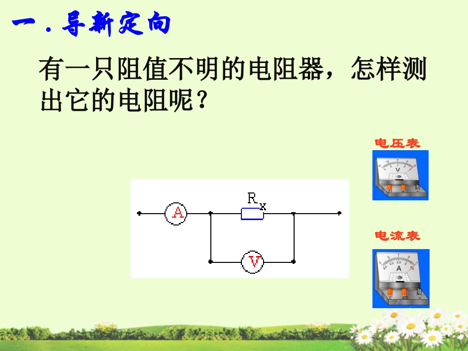 伏安法测电阻 (2)_第1页