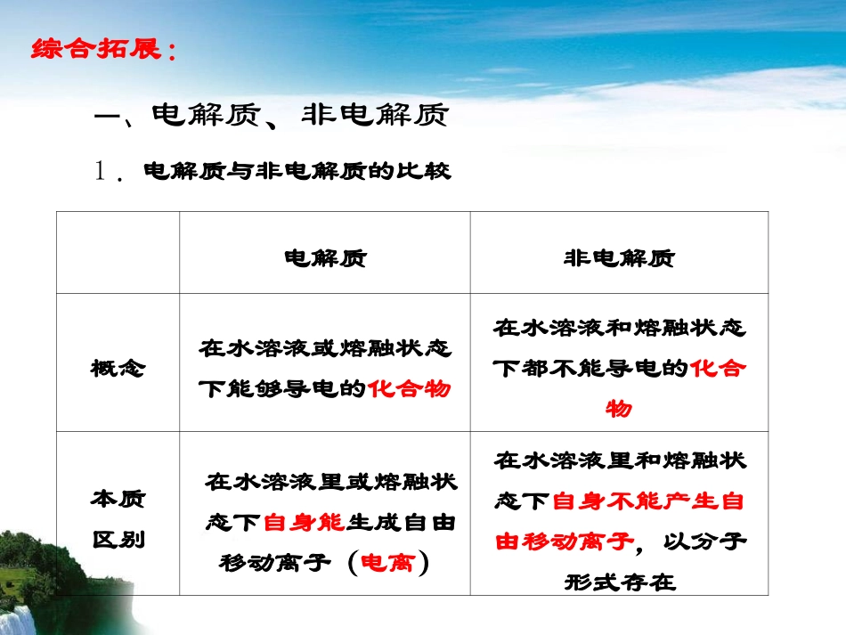 电解质与非电解质_第3页