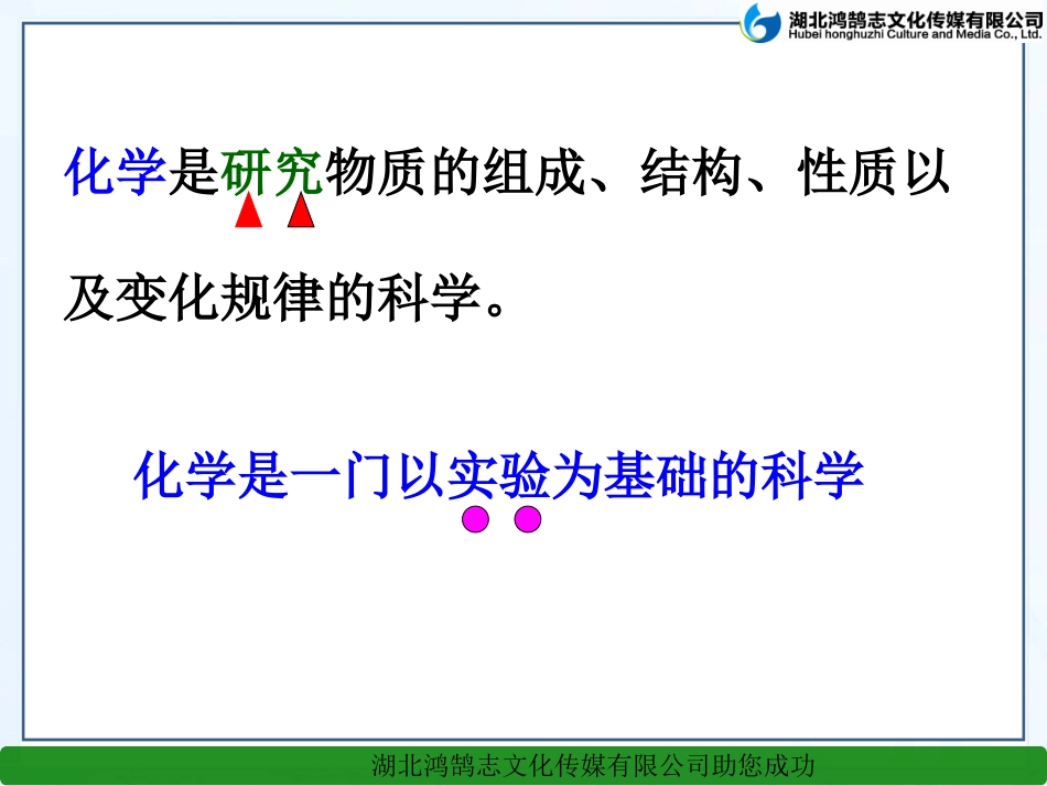 课题2化学是一门以实验为基础的科学（1）--课件_第2页