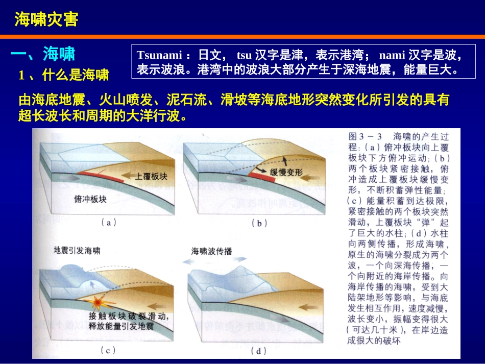 安全教育了解海啸灾害_第1页