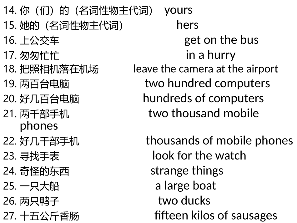 外研版七下Module1词汇复习_第3页