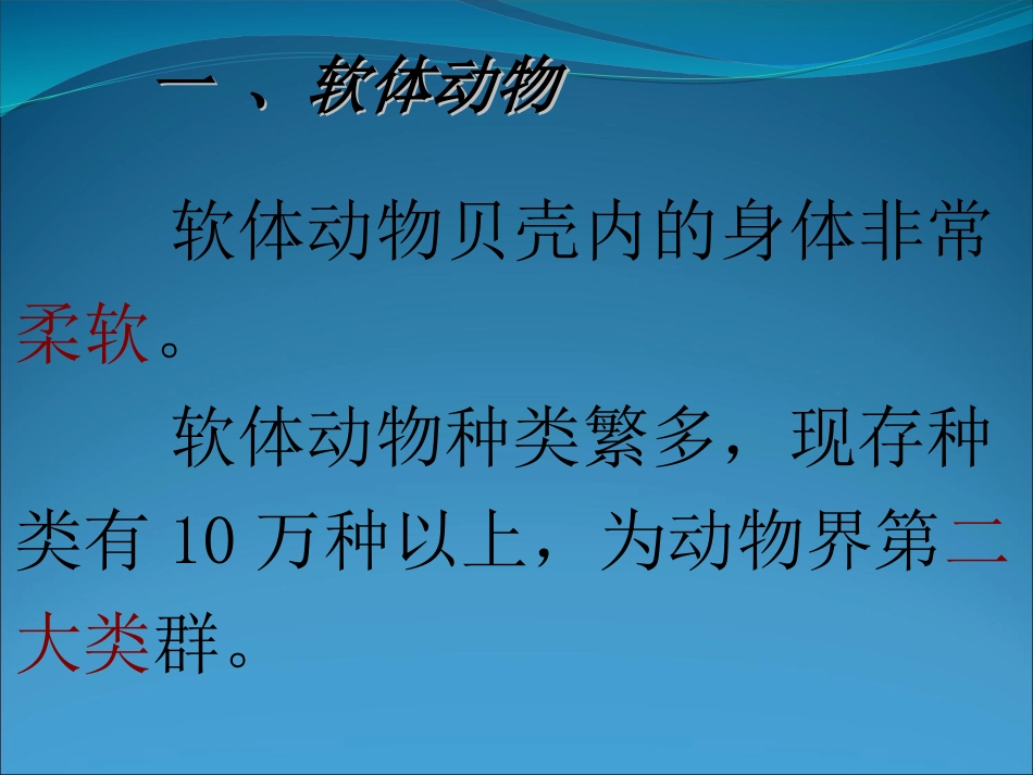人教版八年级生物上册：513软体动物和节肢动物课件（共31张PPT）_第2页