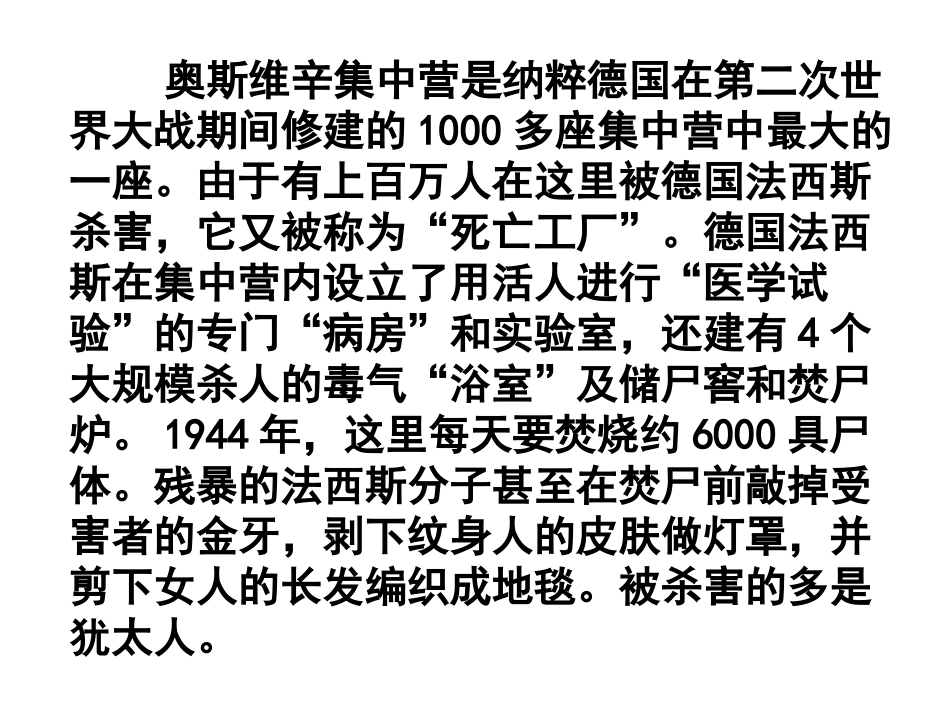 奥斯维辛没有什么新闻_第2页