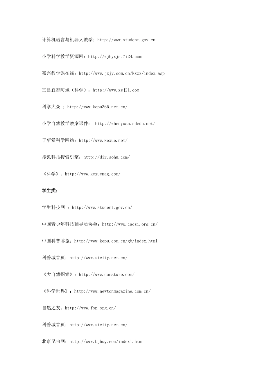 科学网址精选_第3页