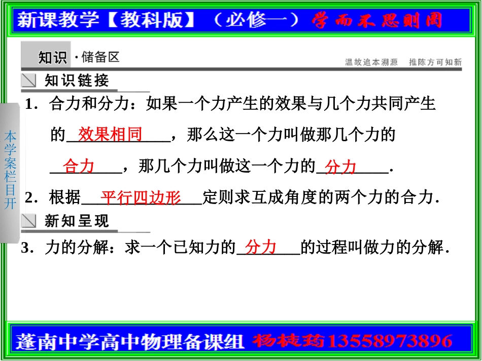 第二章学案62-6力的分解_第3页