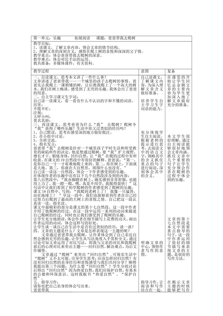 爸爸带我去爬树_第2页