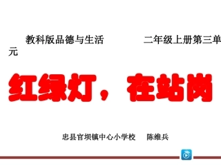 红绿灯，在站岗