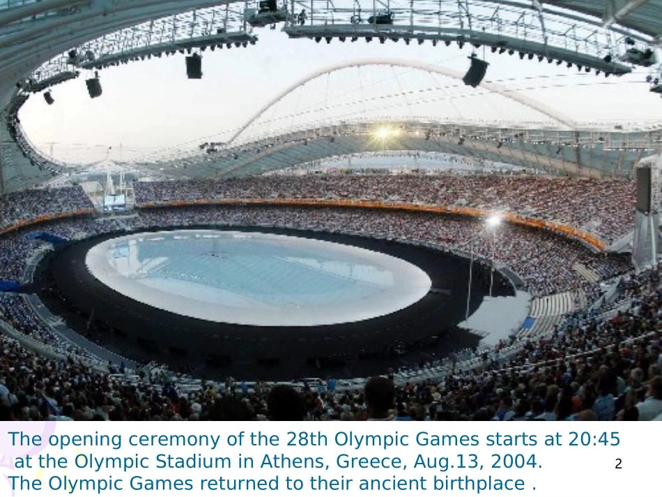 人教新课标必修二Unit2TheOlympicGames[综合课件下载]_第2页