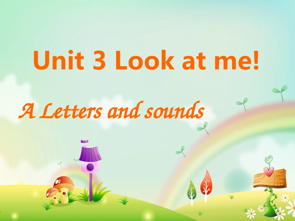 新版三年级上册unit_3_Letters_and_sounds_第1页