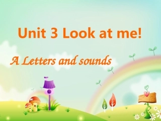 新版三年级上册unit_3_Letters_and_sounds