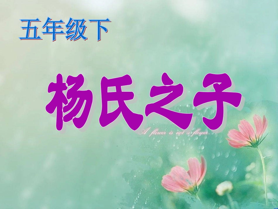 杨氏之子课件 (3)_第1页