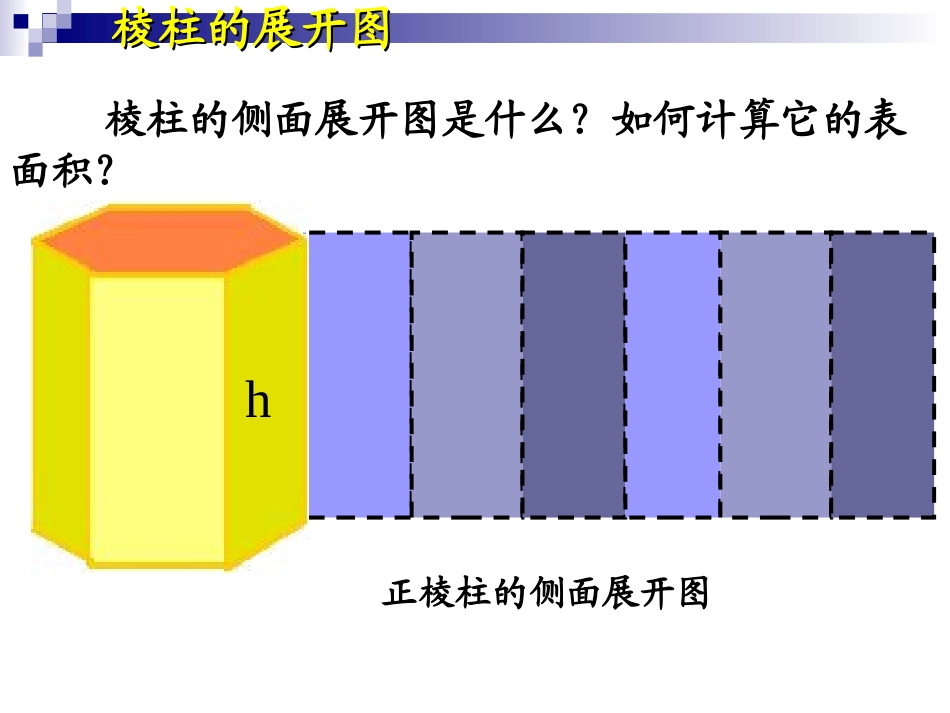 柱体、锥体、台体的表面积和体积_第3页