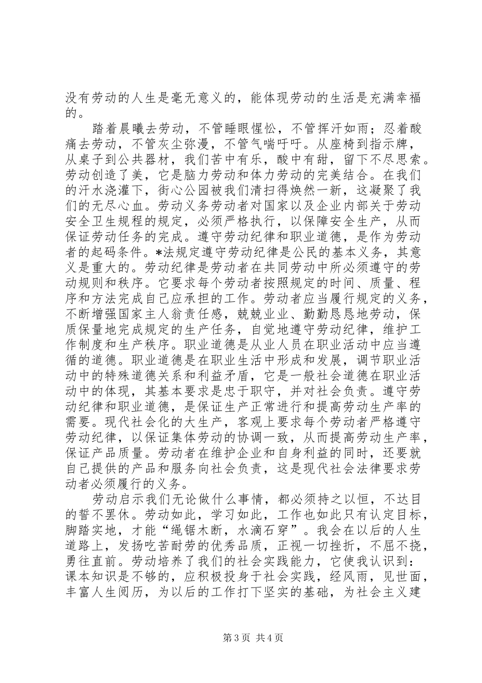 劳动纪律心得体会范文_第3页