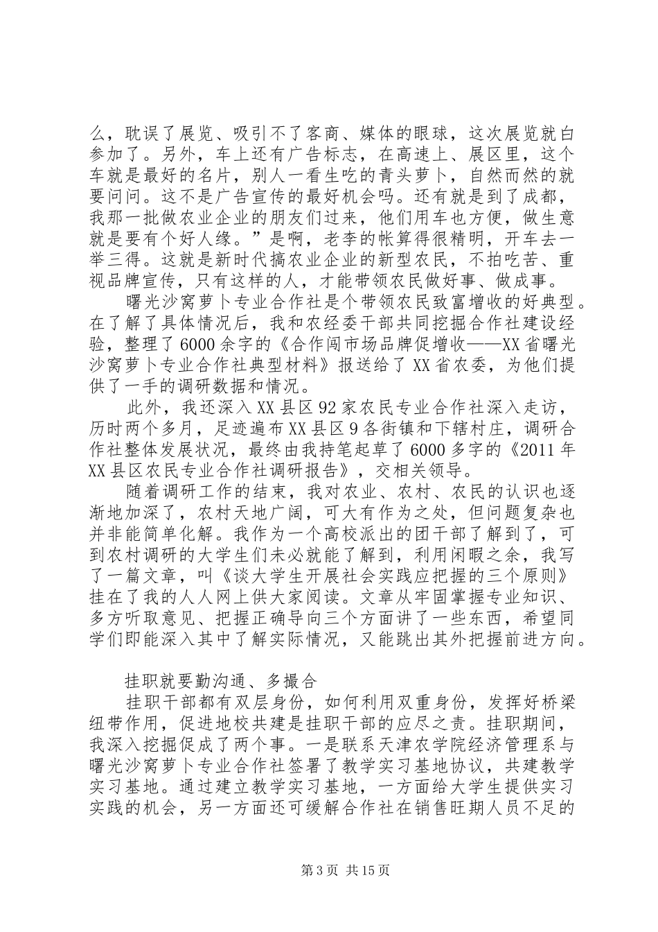 挂职锻炼心得体会篇一_第3页