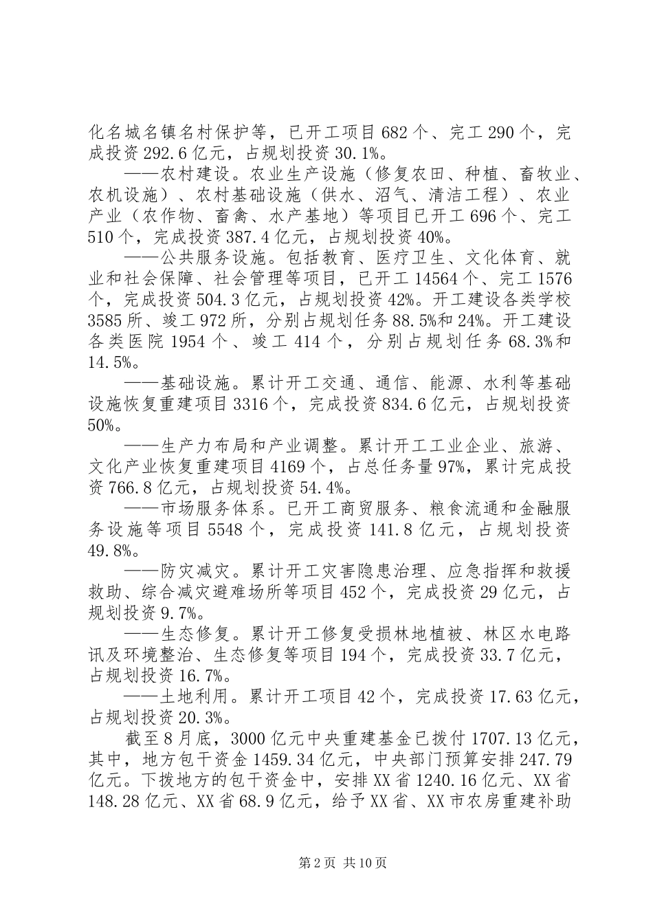 地质滑坡恢复重建心得体会_第2页