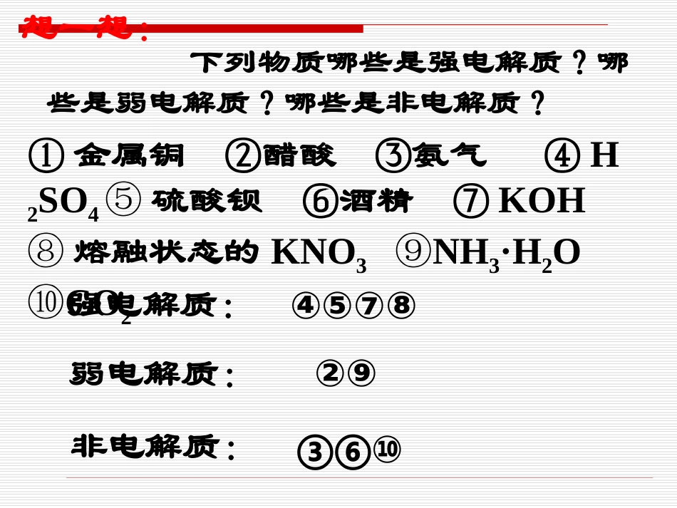 离子反应专题复习（学校公开课）_第3页