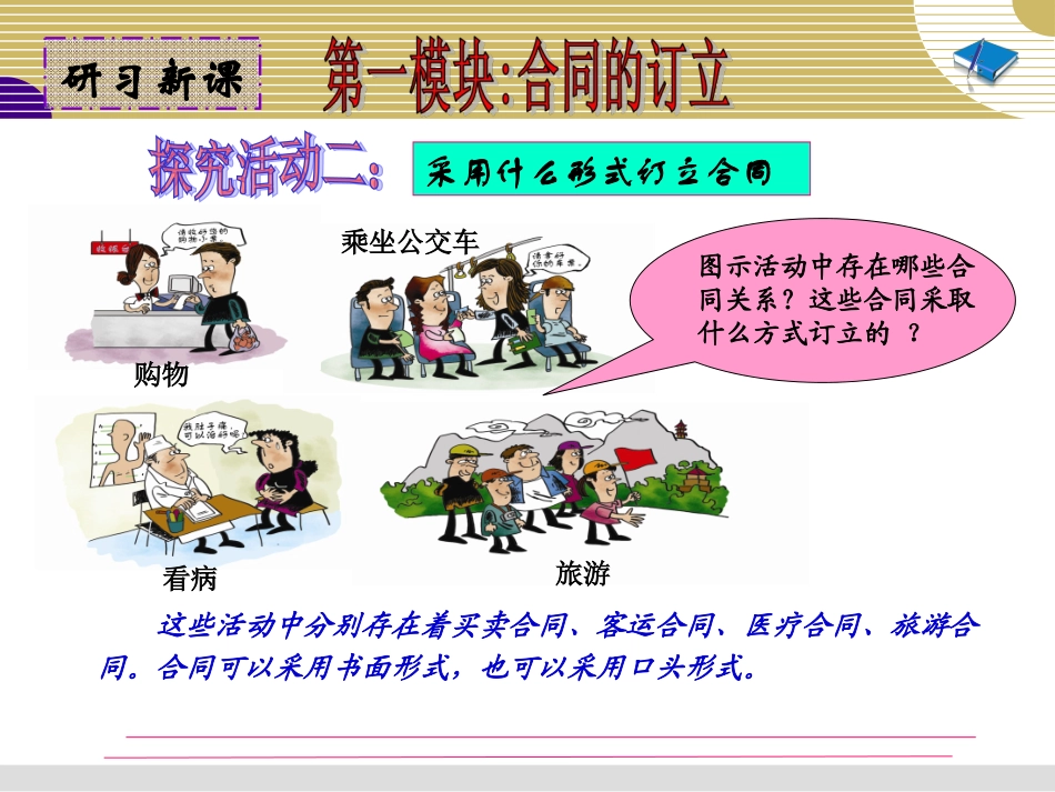 第十一课正确利用合同参与民事活动_第3页