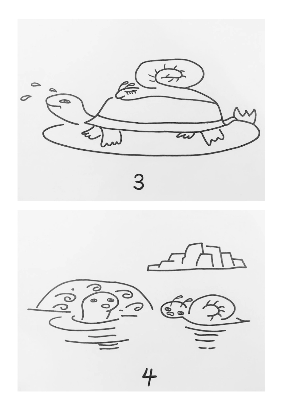 大班《小乌龟和小蜗牛》_第2页