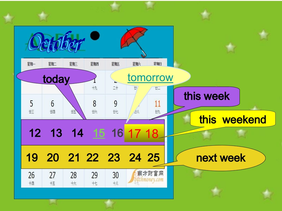 2014版pep六上unit3ALet'slearn课件_第3页