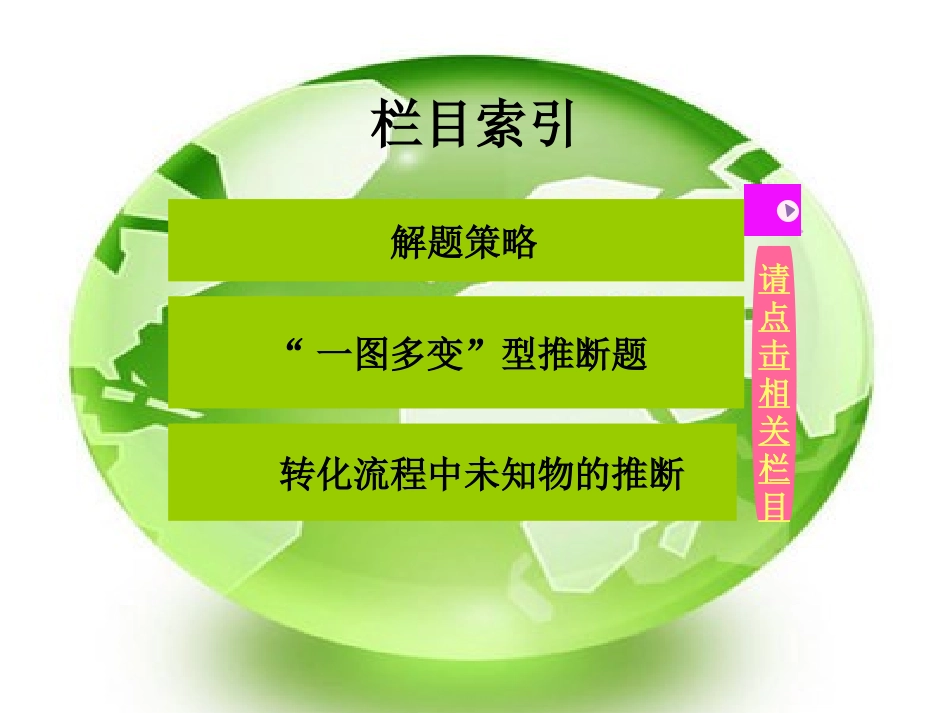 新型无机框图推断题的解题策略_第2页