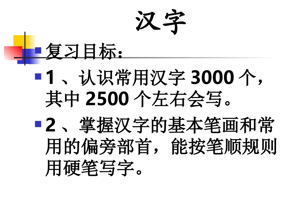 总复习——汉字知识要点_第1页
