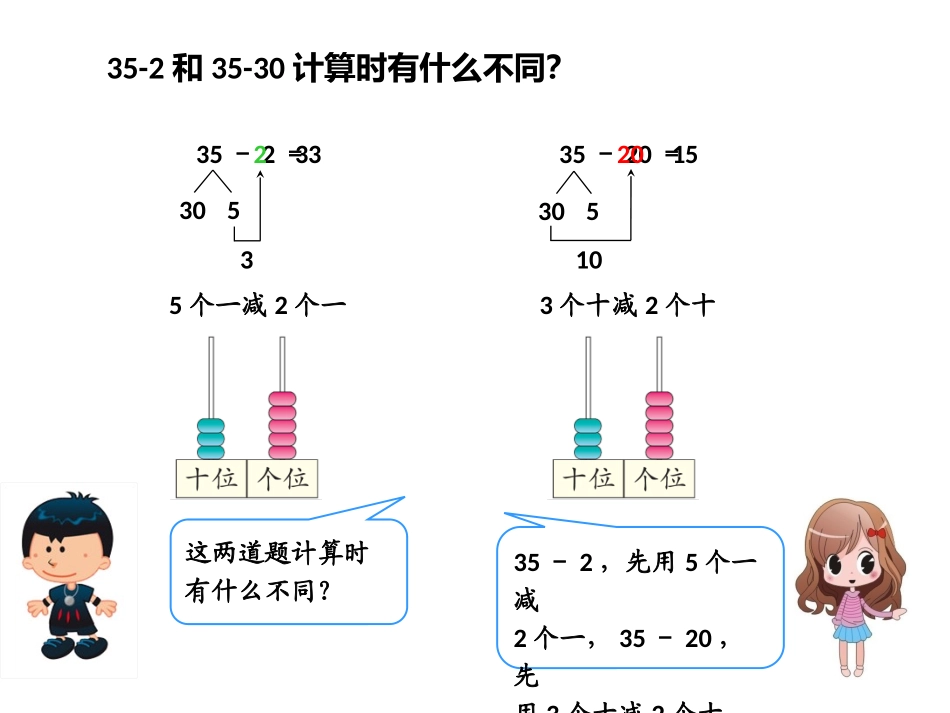 两位数减一位数、整十数_第3页